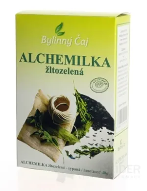 JUVAMED BYLINNÝ ČAJ ALCHEMILKA ŽLTOZELENÁ