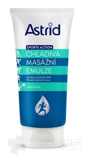 Astrid SPORTS ACTION Chladivá masážna emulzia