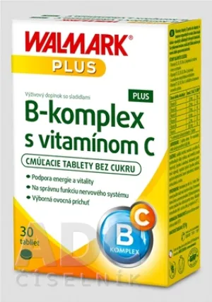 WALMARK B-komplex PLUS s vitamínom C