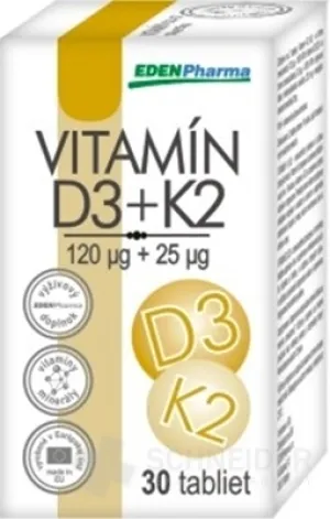 EDENPharma VITAMÍN D3 + K2
