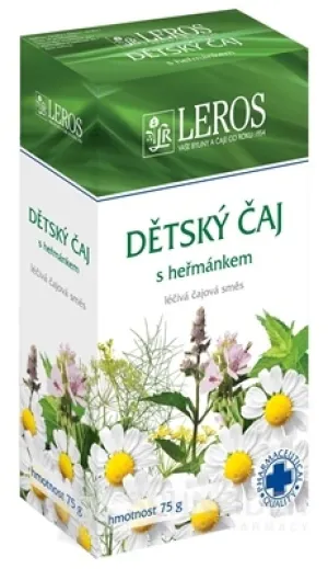 LEROS Detský čaj s rumančekom