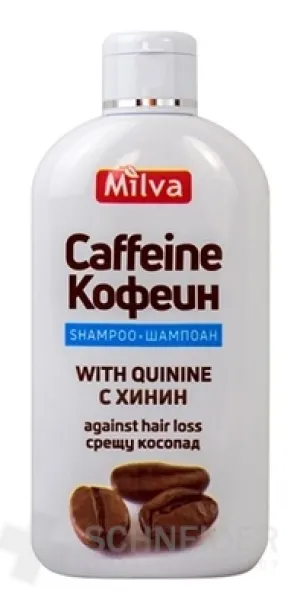 Milva ŠAMPÓN KOFEÍN A CHINÍN