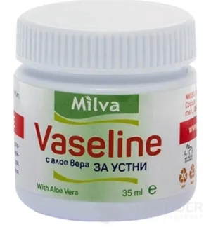 Milva VAZELÍNA na pery s ALOE VERA