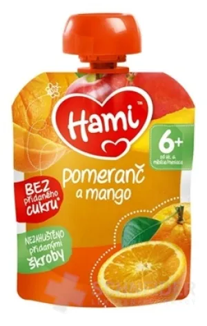 Hami ovocná kapsička Pomaranč a mango
