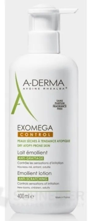 A-DERMA EXOMEGA CONTROL Emolienčné MLIEKO
