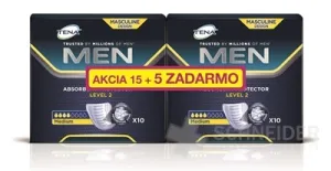 TENA MEN LEVEL 2 AKCIA 15+5 ZADARMO