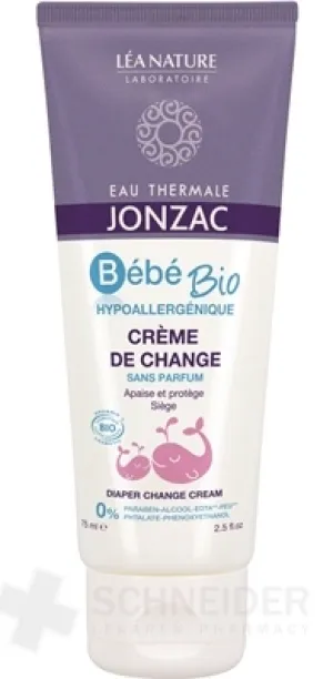 JONZAC Bébé Detský krém na prebaľovanie BIO