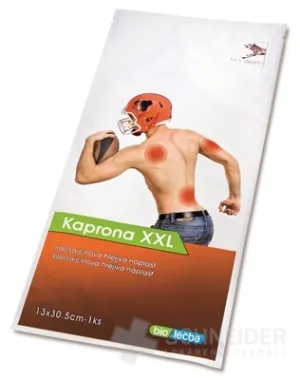 KAPRONA XXL Kapsaicínová hrejivá náplasť