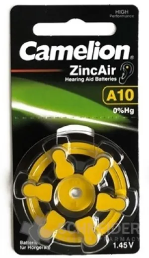 CAMELION ZincAir A10 batérie