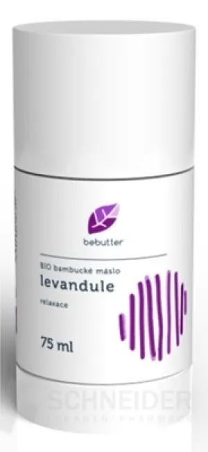 Bebutter BIO bambucké maslo Levanduľa