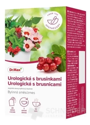Dr.Max Urologická bylinná zmes s brusnicami