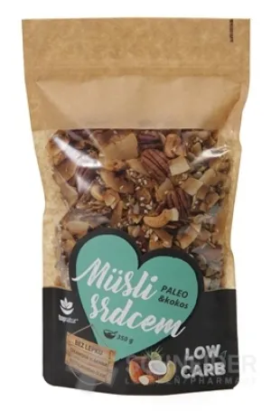 topnatur Müsli srdcom PALEO & Kokos LOW CARB