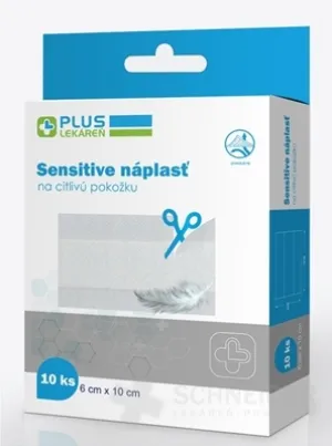 PLUS LEKÁREŇ Náplasť sensitive