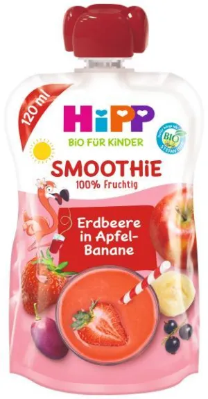 HiPP BIO Smoothie Jablko Banán Červené ovocie