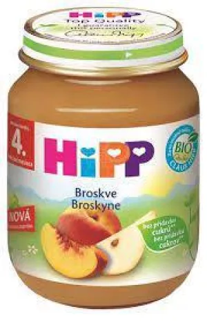 HiPP Príkrm ovocný Broskyne