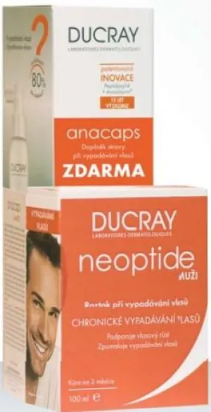 Ducray Neoptide pre mužov 100ml + Anacaps 30ks