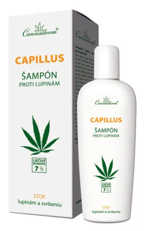 Cannaderm Capillus - šampón proti lupinám NEW 150 ml