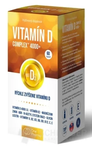 OnePharma VITAMÍN D Complex 4000+