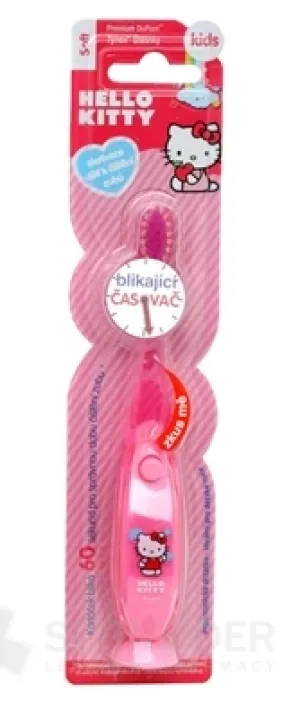Hello Kitty blikajúca zubná kefka