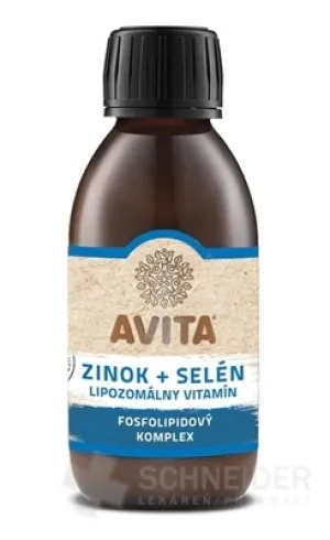 AVITA ZINOK + SELÉN LIPOZOMALNÝ VITAMÍN