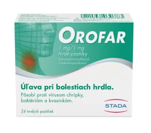 OROFAR 1/1 mg LOZ 24 pc