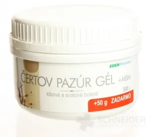 EDENPharma ČERTOV PAZÚR GÉL + MSM