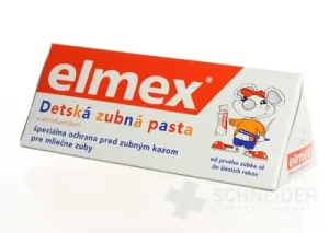 ELMEX ZUBNÁ PASTA DETSKÁ S AMINOFLUORIDMI DO 6 R.