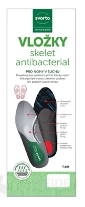 svorto VLOŽKY skelet antibacterial 055