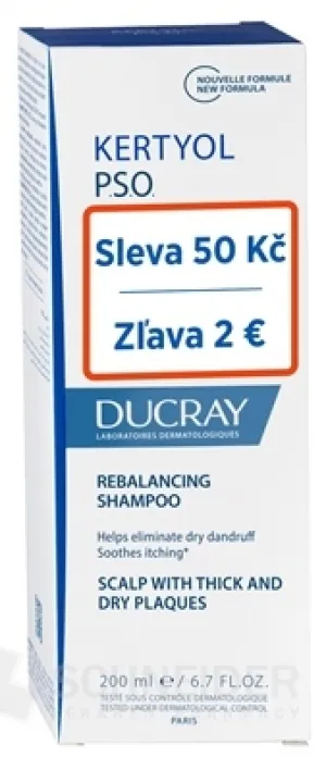 DUCRAY KERTYOL P.S.O. SHAMPOOING (zľava)