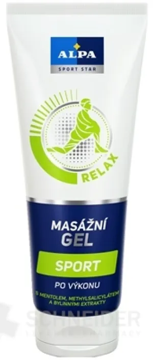 ALPA SportStar GEL MASÁŽNY ŠPORT