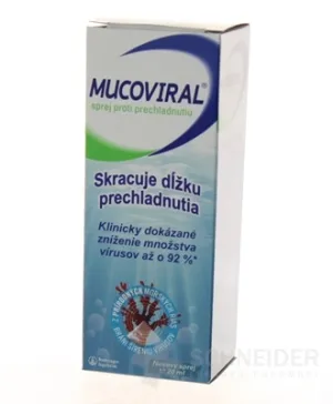 Mucoviral sprej proti prechladnutiu