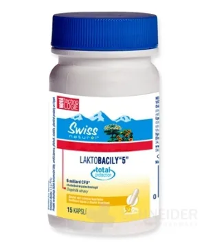 SWISS LAKTOBACILY "5" Nová technológia