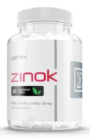 Zerex Zinok chelát 25 mg