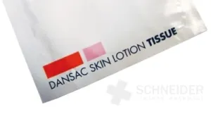 DANSAC SKIN LOTION TISSUES