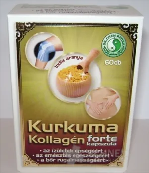 Kurkuma kapsuly s kolagénom - Amazonas