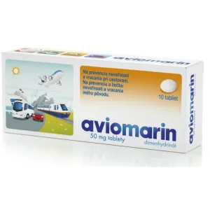 Aviomarin tbl. 10 x 50 mg