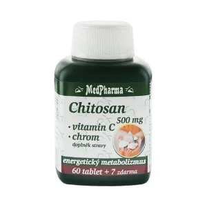 MedPharma CHITOSAN 500MG, CHRÓM, VITAMÍN C