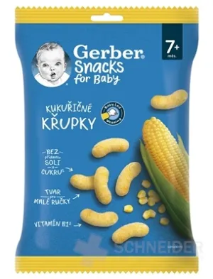 Gerber Snacks Kukuričné CHRUMKY