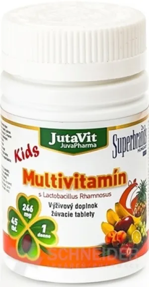JutaVit Multivitamín s Lactobac. Rhamnosus Kids