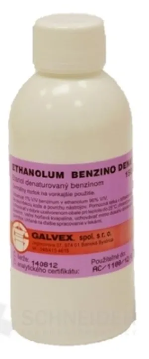 SPIRITUS CUM BENZ.DENAT./ETHANOLUM BENZ.D.-GALVEX