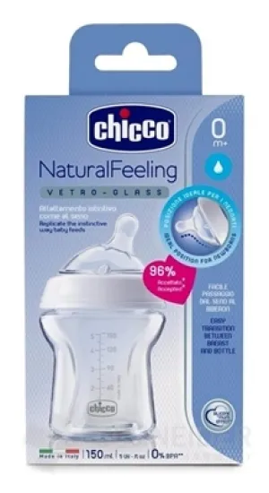 CHICCO Fľaša dojčenská Natural Feeling