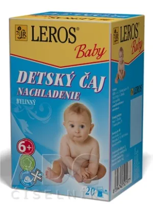 LEROS BABY DETSKÝ ČAJ DÝCHACIE CESTY S LIPOU