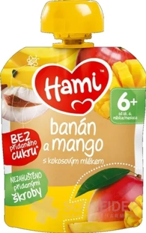 Hami ovocná kapsička Banán a mango