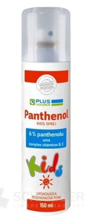 PLUS LEKÁREŇ Panthenol 6% KIDS SPREJ
