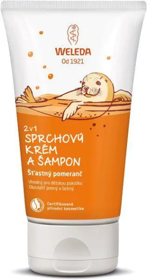 WELEDA 2v1 Sprchový krém a šampón