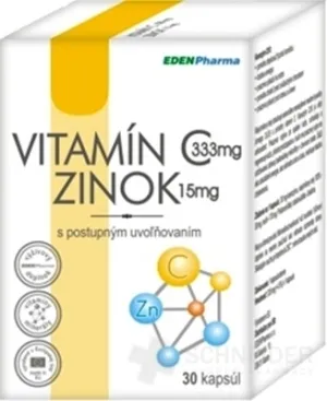 EDENPharma VITAMÍN C + ZINOK