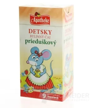 APOTHEKE DETSKÝ BYLINNÝ ČAJ PRIEDUŠKOVÝ