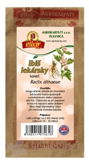 AGROKARPATY IBIŠ LEKÁRSKY koreň
