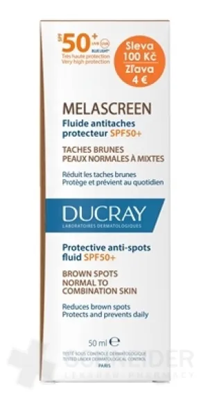 DUCRAY MELASCREEN Ochranný fluid SPF50+ (Zľava)