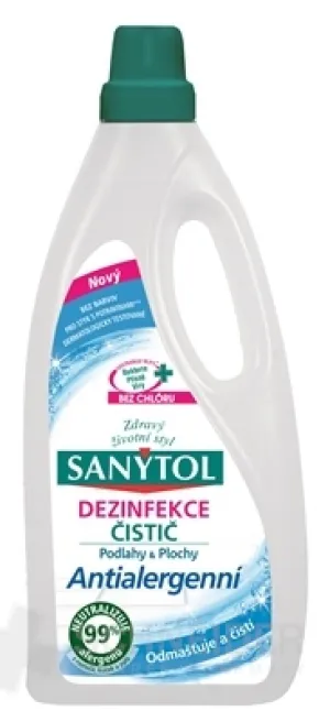 SANYTOL ČISTIČ Podlahy a Plochy